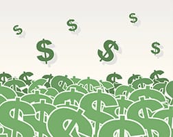 Domain name registrations are expensive