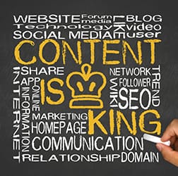 Content marketing: quality and content