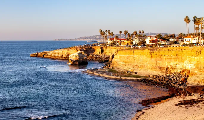 San Diego, California coastline