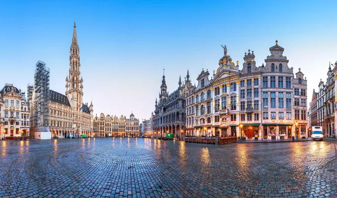 View of the Grand Place Brussels, Belgium